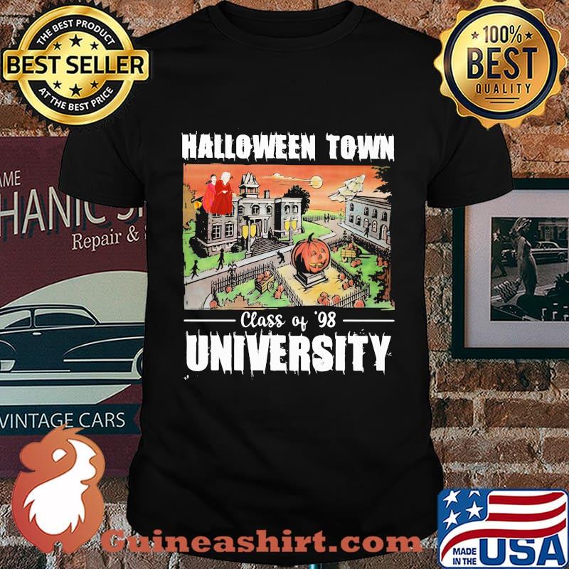 Official Halloween Town Class Of 98 University Shirt