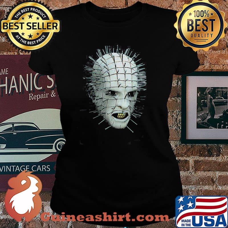 Official hellraiser pinhead halloween s Laides tee