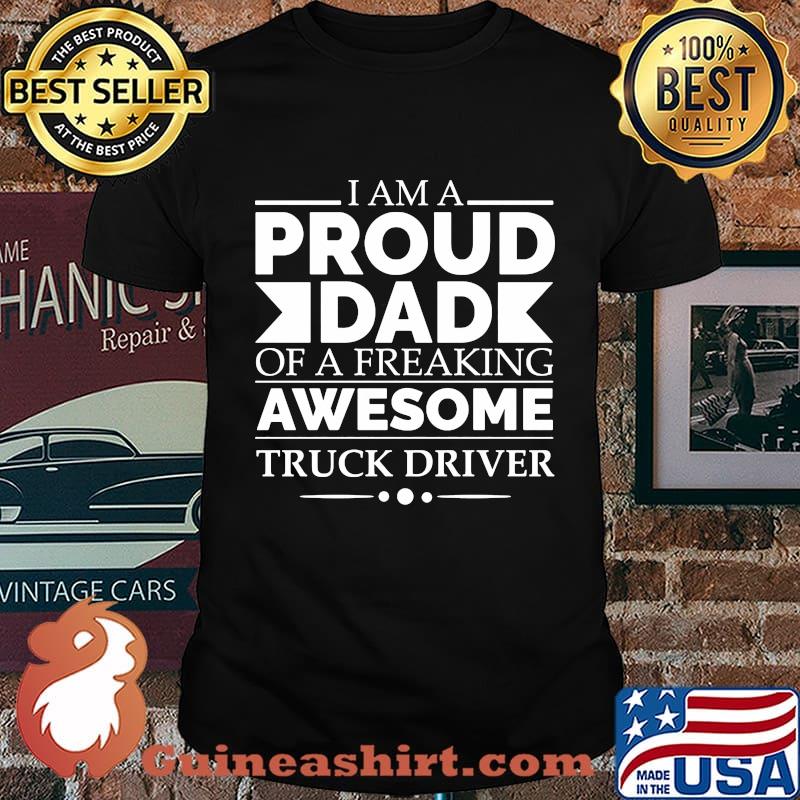 Official I Am Proud Dad Of A Freaking Awesome Pocket Beagle Shirt
