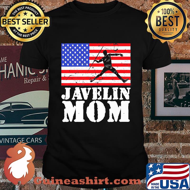 Official Javelin Mom American Flag Independence Day Shirt