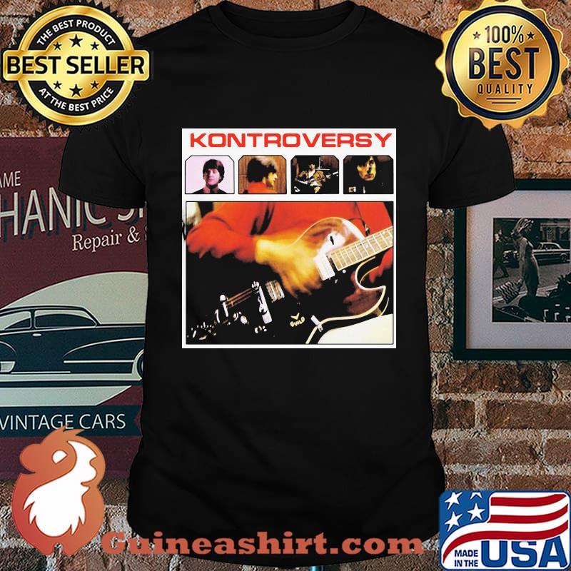Official kontroversy playing guitar shirt