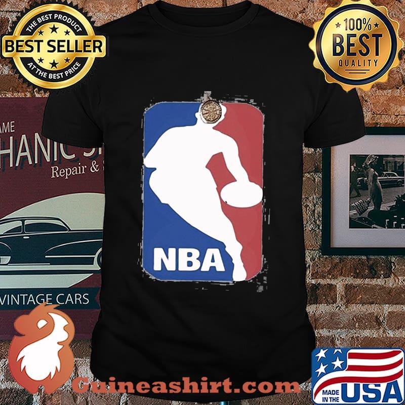 Official nba basketball logo shirt
