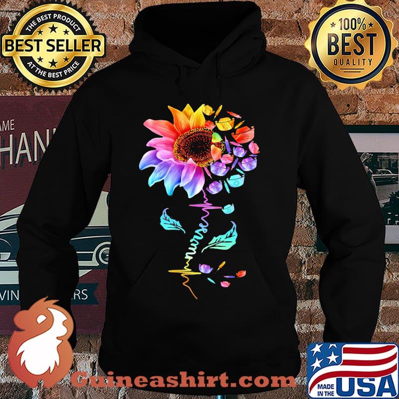 OFFICIAL NURSE COLORFUL SUNFLOWER SHIRT Hoodie