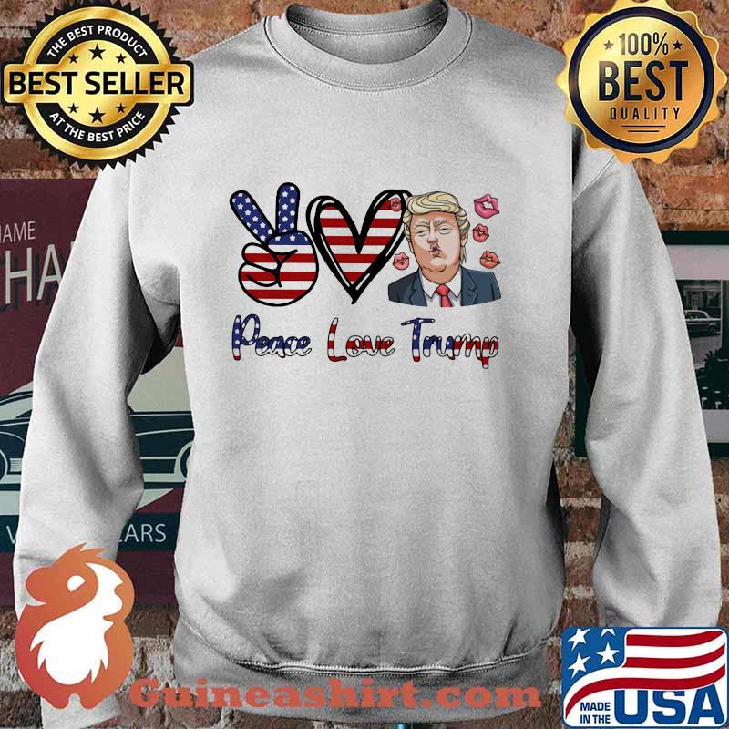 Official Peace Love Trump s Sweater