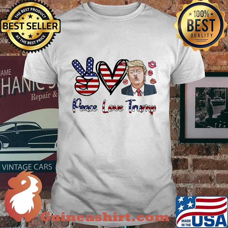 Official Peace Love Trump shirt