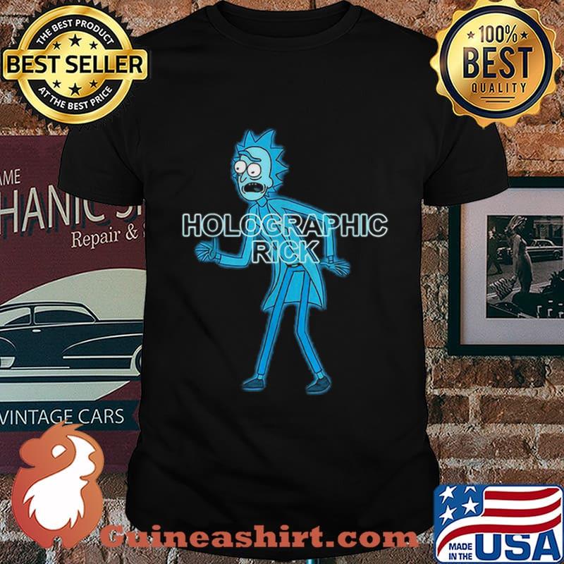 Official rick science holographic shirt