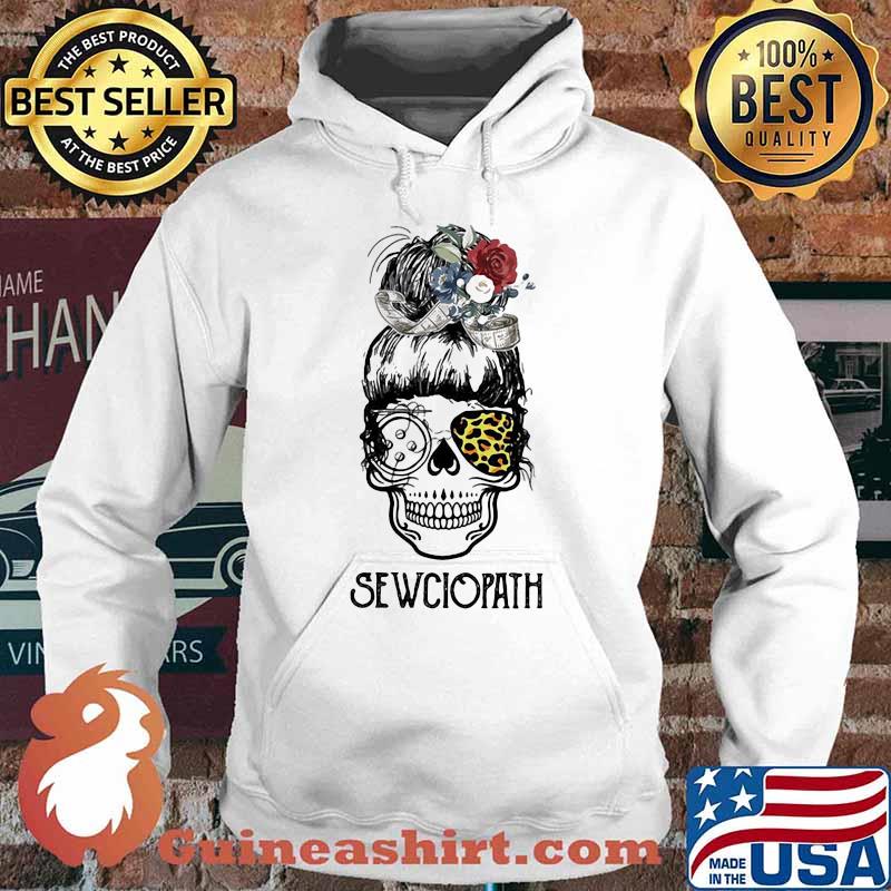 Official Skull girl Leopard sewciopath s Hoodie
