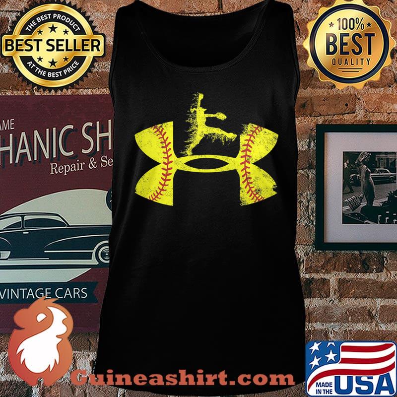 Official softball logo s Tank top