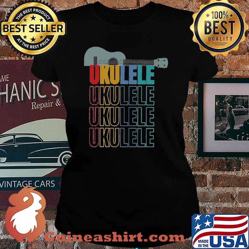 Official ukulele vintage s Laides tee