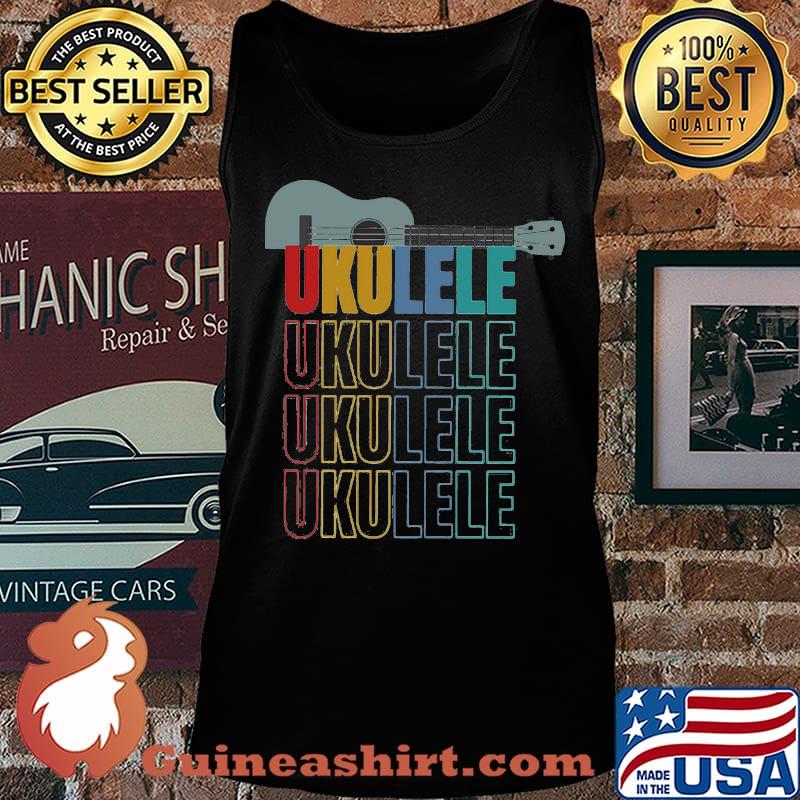 Official ukulele vintage s Tank top