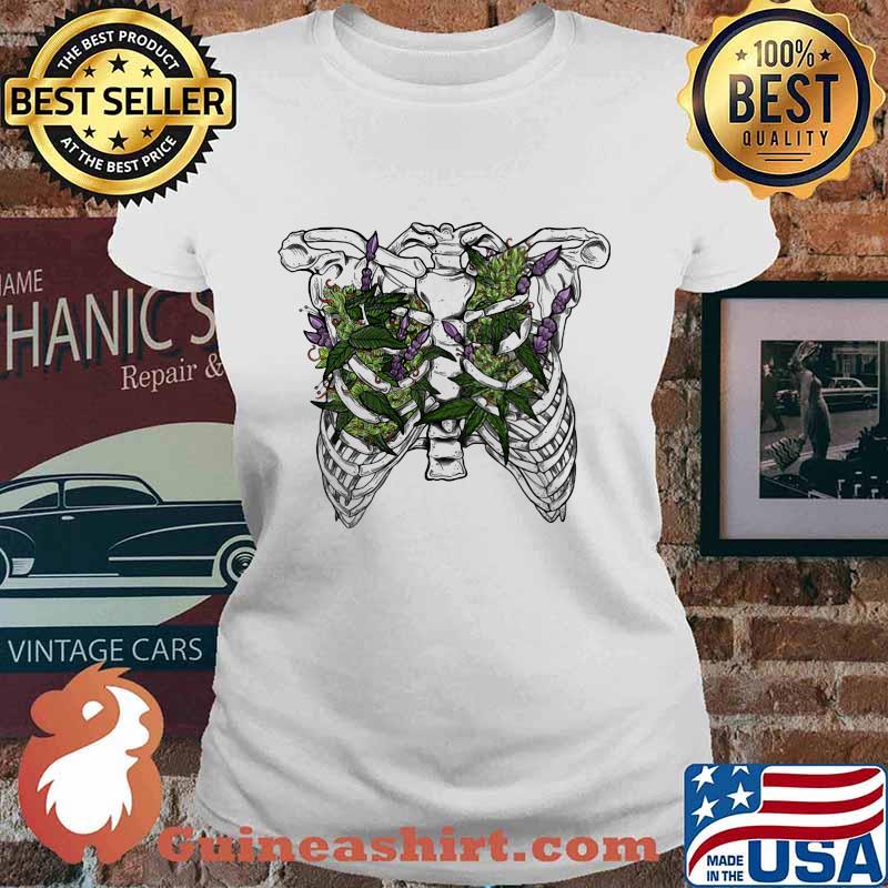 Official weed lungs tattoo s Ladies tee