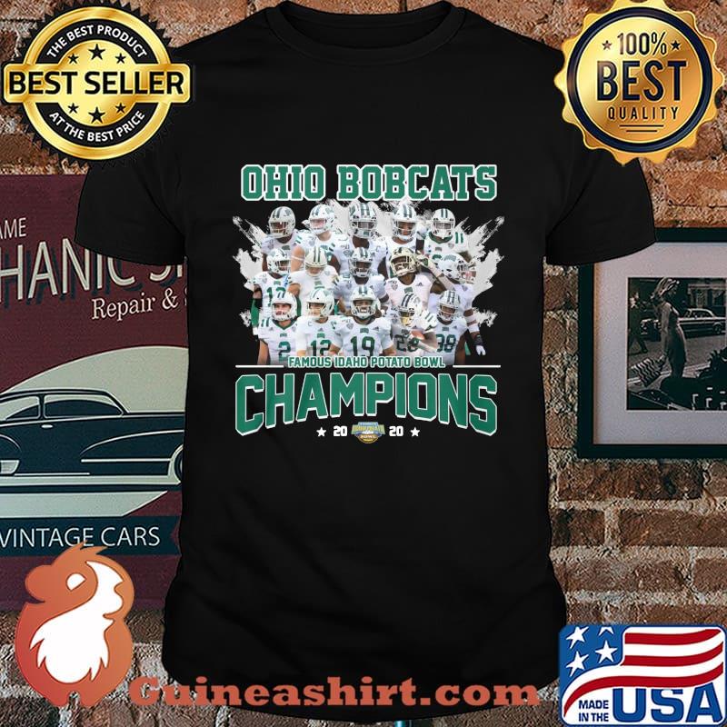 Ohio bobcats famous idaho potato bowl champions shirt