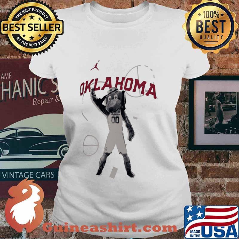 Oklahoma sooners basketball logo s Ladies tee