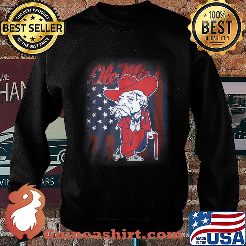 Ole miss rebels american flag independence day s Sweater