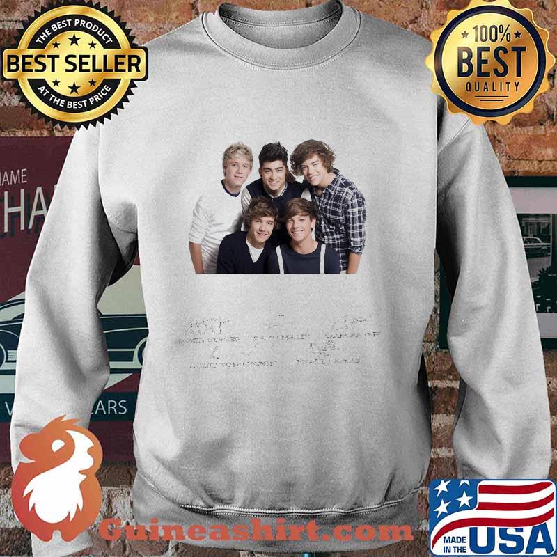 One direction band niall horan zayn malik liam payne harry styles and louis tomlinson signatures s Sweater