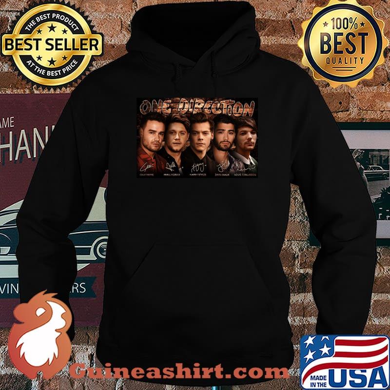 One direction liam payne niall horan harry styles zayn malik louis tomlinson signatures s Hoodie