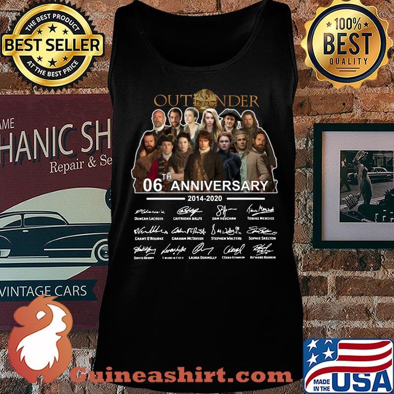 Outlander 06th anniversary 2014 2020 thank you for the memories signatures s Tank top