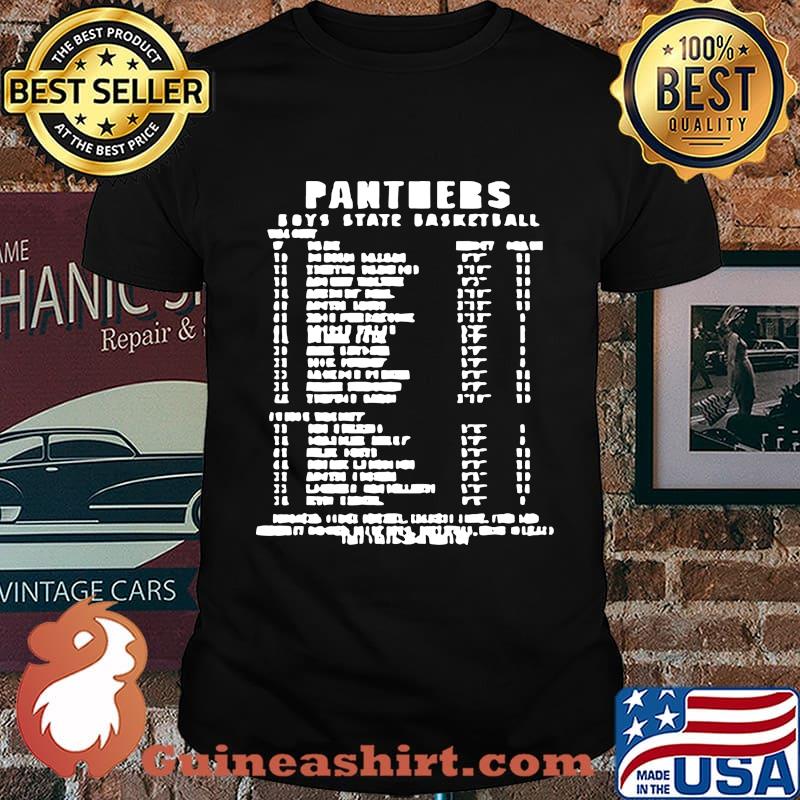 Pantiners boys state basketball shirt