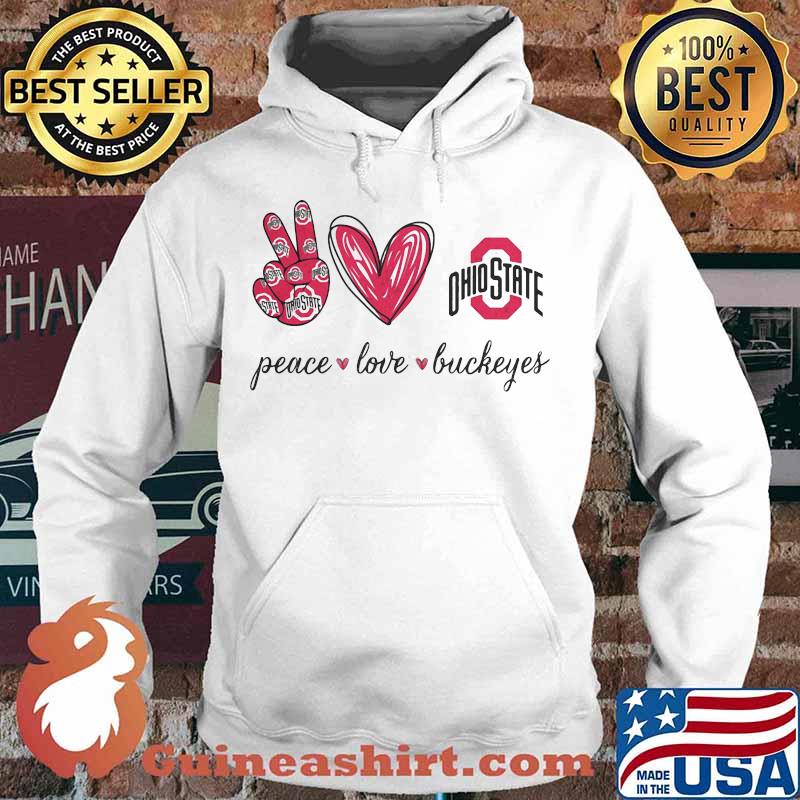 Peace love ohio state buckeyes s Hoodie