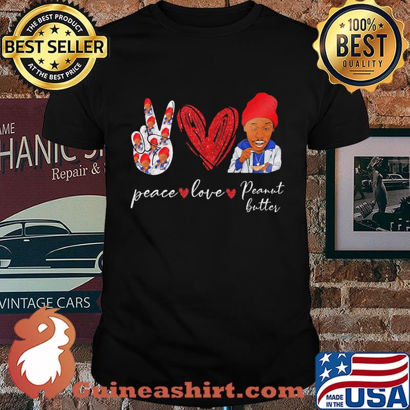 Peace love peanut butter 2pac shirt