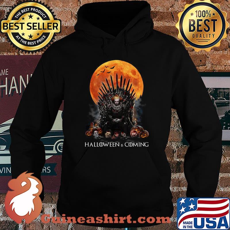 Pennywise the king of halloween is coming sunset s Hoodie