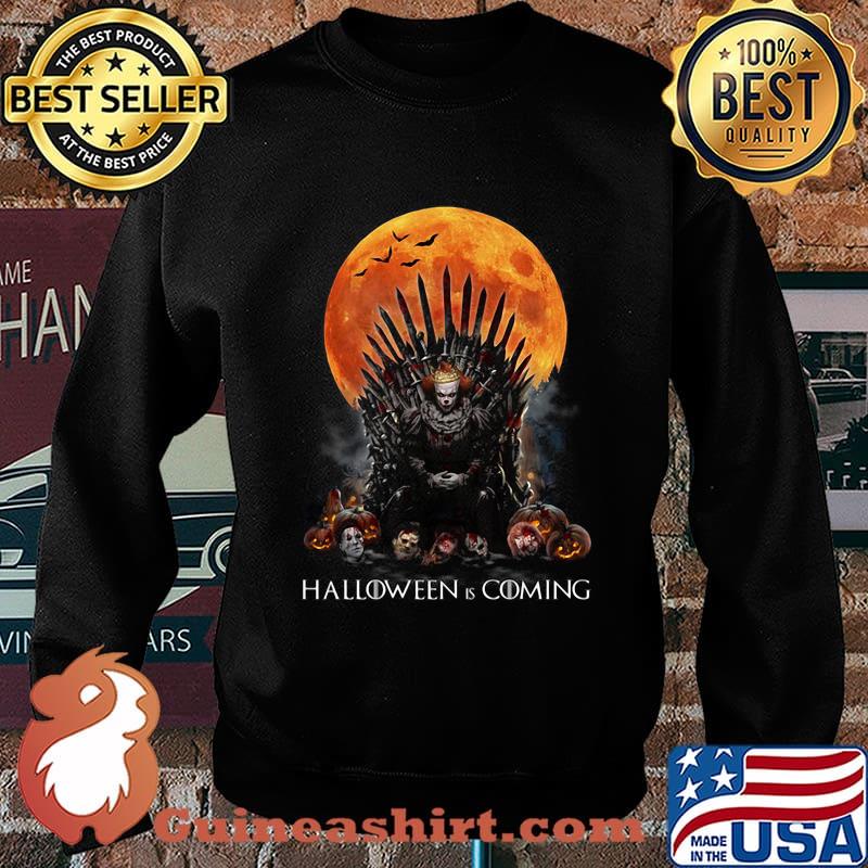 Pennywise the king of halloween is coming sunset s Sweater