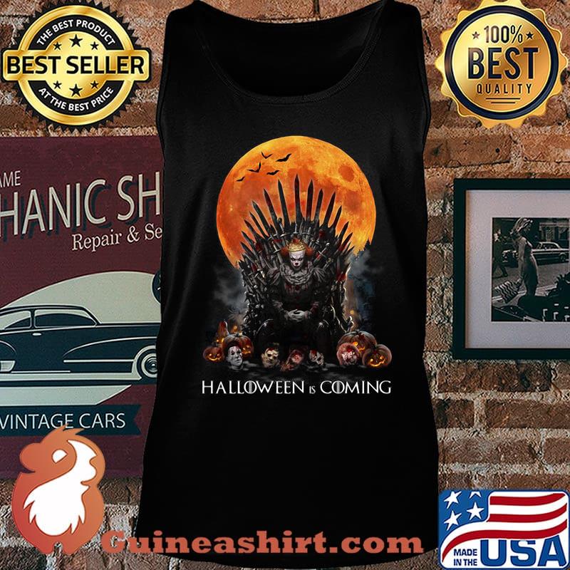 Pennywise the king of halloween is coming sunset s Tank top