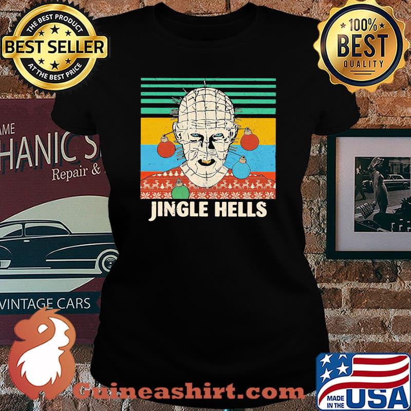 Pinhead jingle hells vintage retro s Laides tee