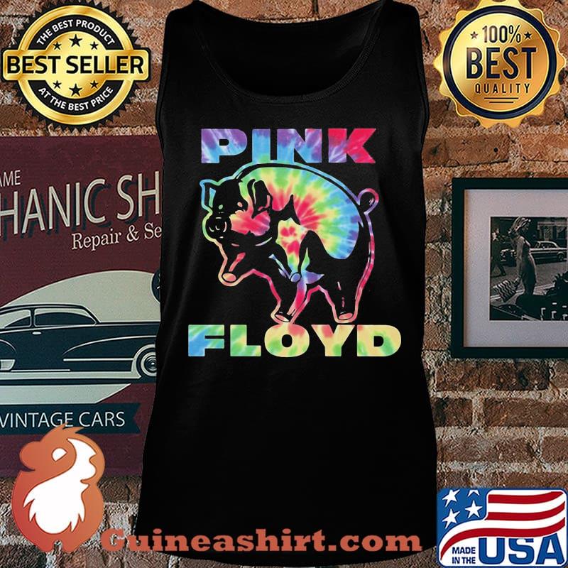 Pink floyd hippie pig s Tank top