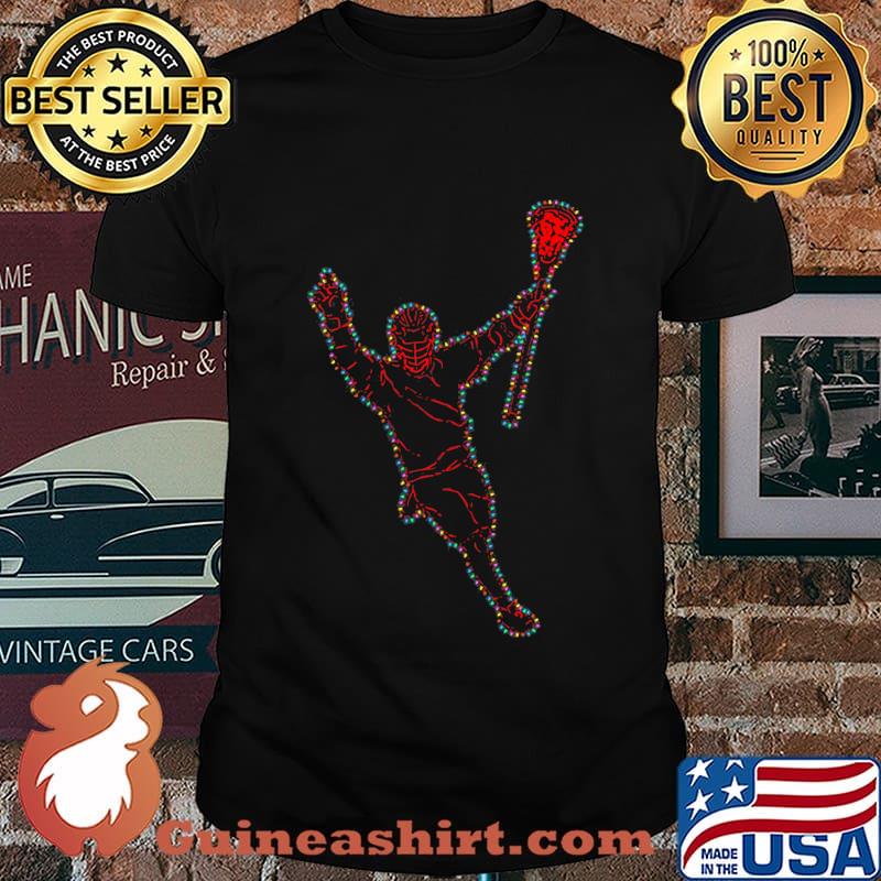 Player disc golf lights shirt
