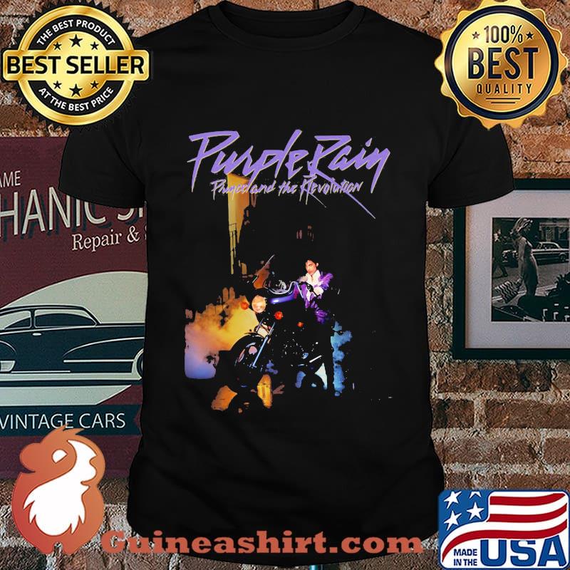 Prince purple pain pranrrland the revolution shirt