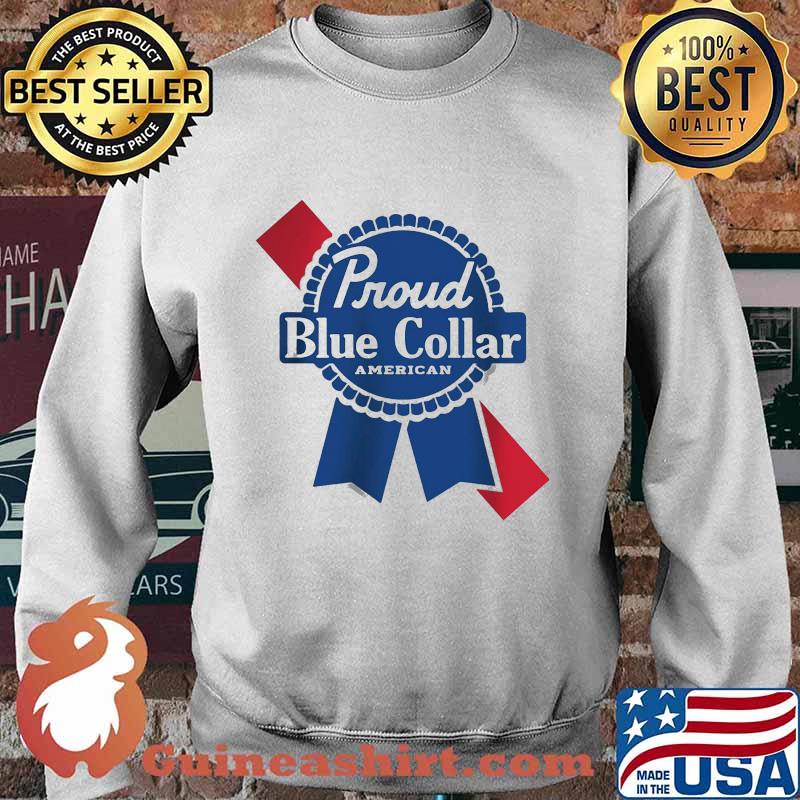 Proud Blue Collar American s Sweater