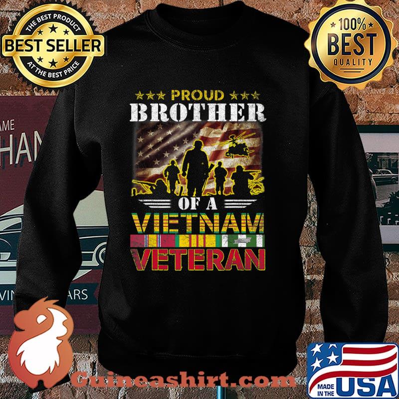 Proud Brother Of A Vietnam Veteran T-shirt Gift For Mens T-Shirt Copy Sweater