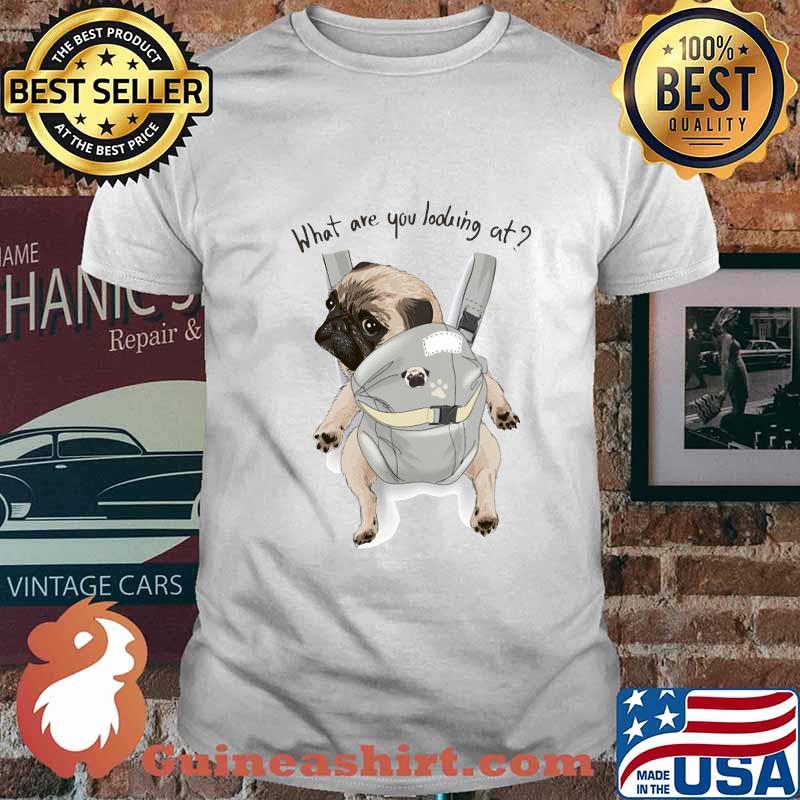 Pug what are you looking at shirt