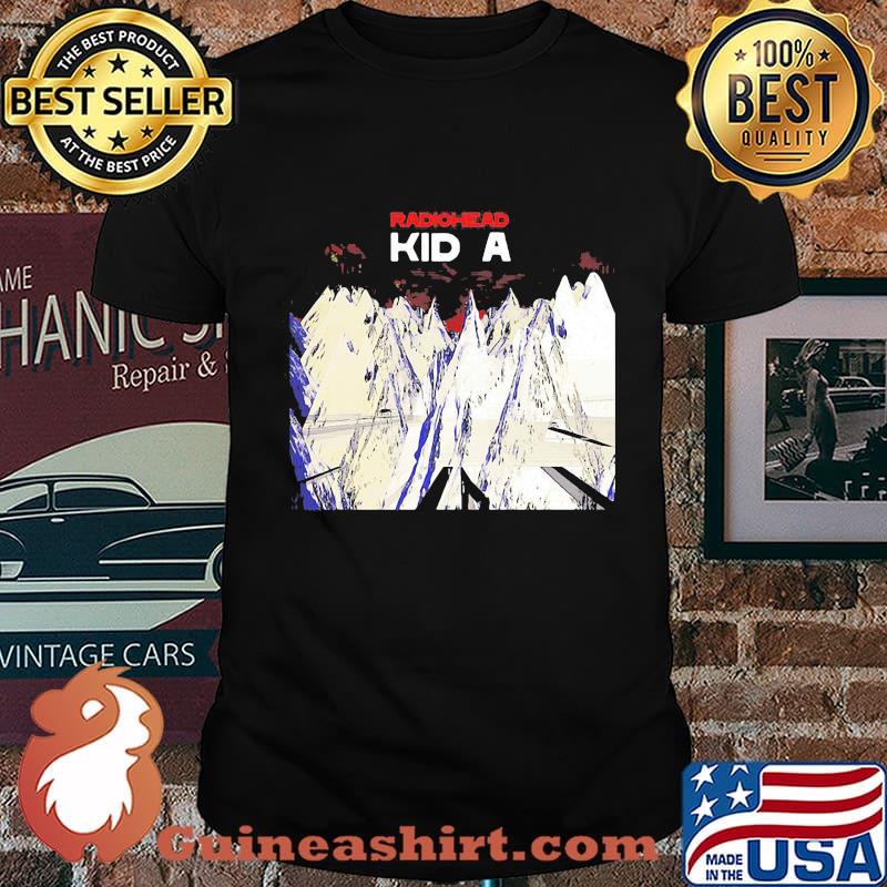 Radiohead kid a band shirt