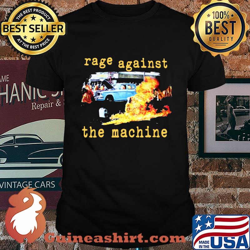 Rage against the machine fire shirt