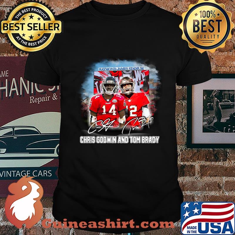 Raymond james stadium chris godwin and tom hardy signatures shirt