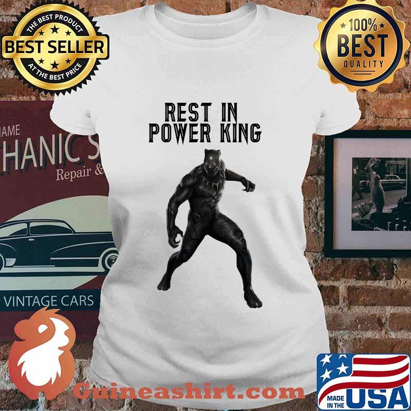 Rest in power king black panther chadwick rip s Ladies tee