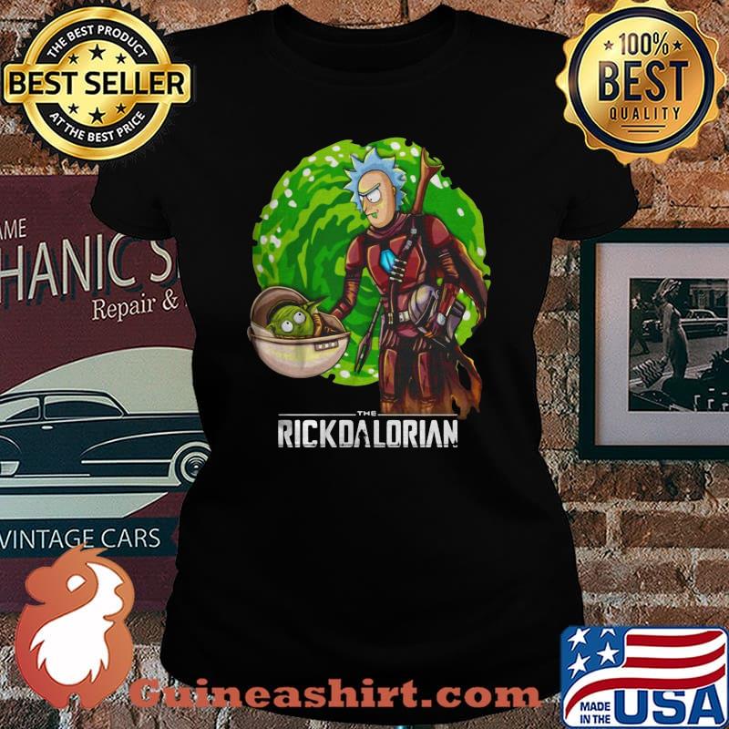 Rick and morty the rickdalorian s Laides tee
