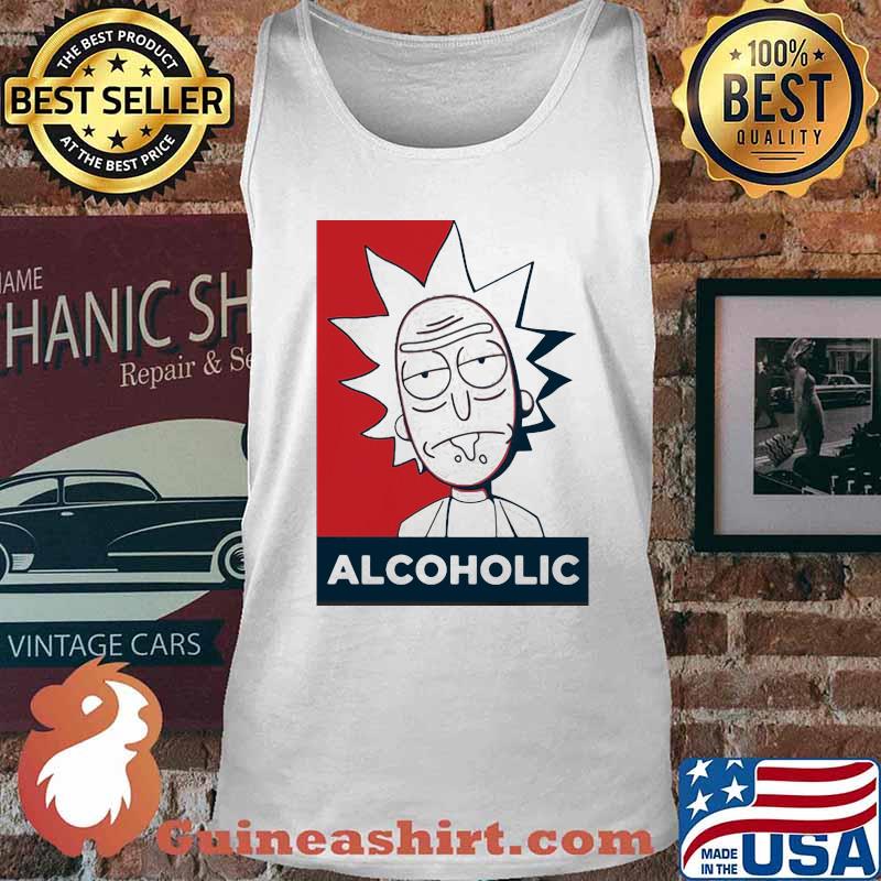 Rick science alcoholic cartoon s Tank top