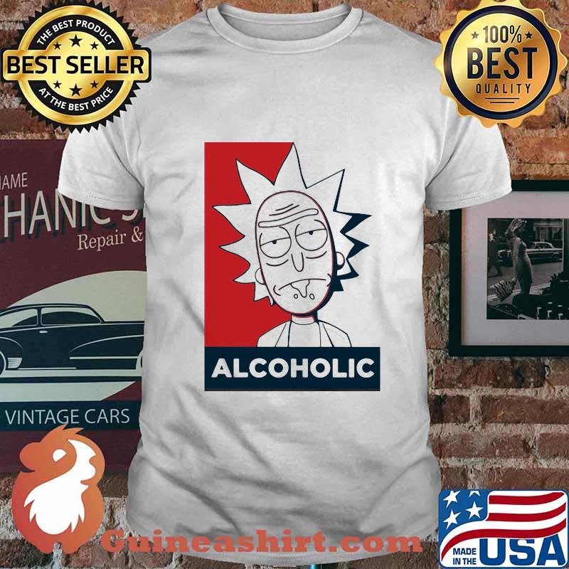 Rick science alcoholic cartoon shirt