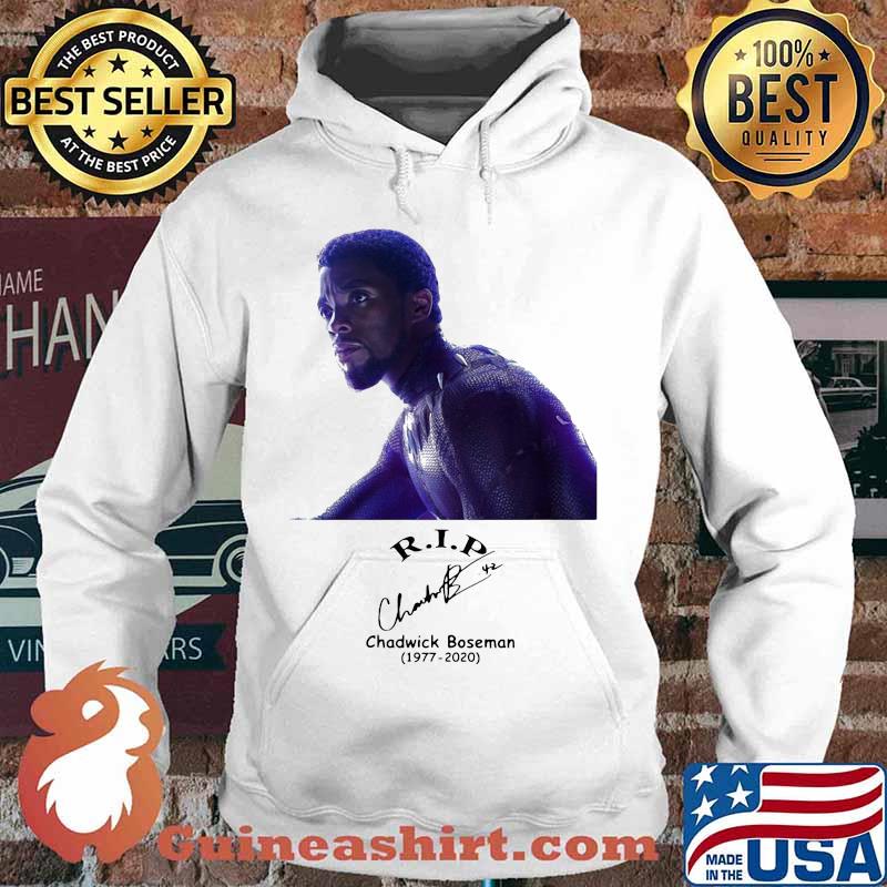 Rip black panther Chadwick Boseman 1977-2020 signature Shirt Hoodie