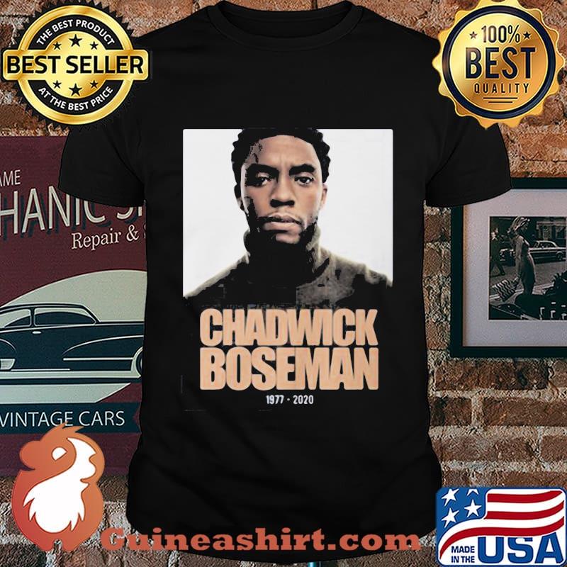 Rip black panther chadwick Boseman actor 1977 2020 shirt