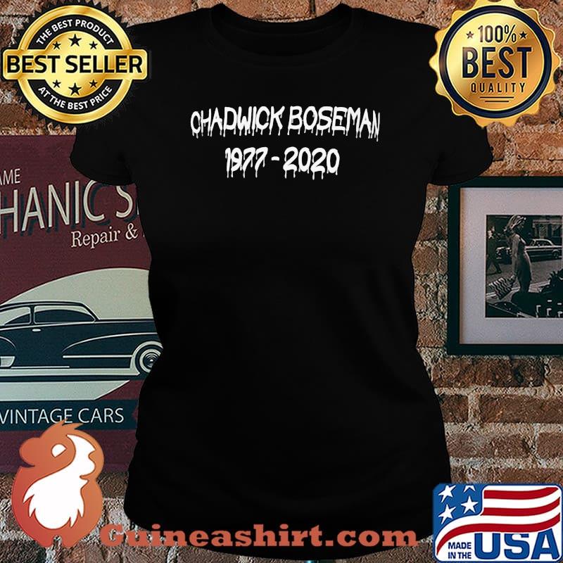 Rip chadwick black panther 1977 2020 black s Laides tee