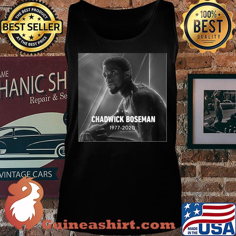 Rip Chadwick Boseman black panther 1977-2020 thank you for the memories s Tank top