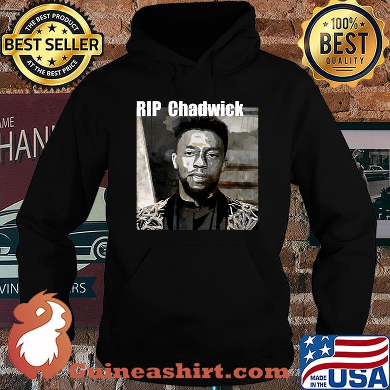 Rip chadwick boseman black panther actor art 2020 s Hoodie