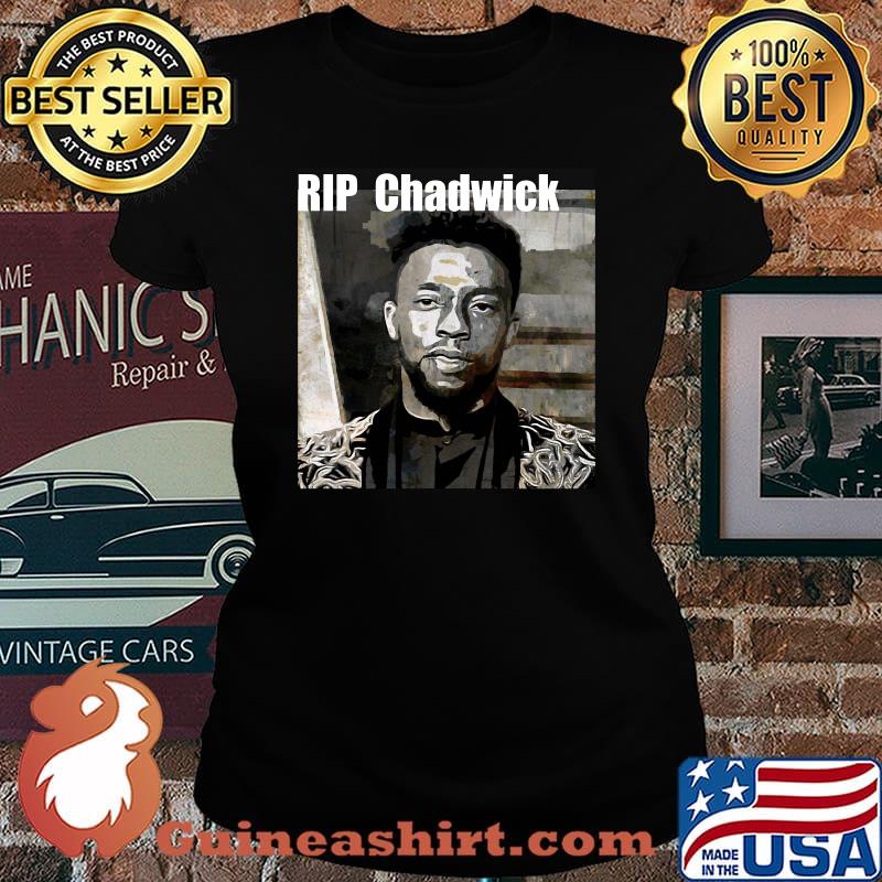 Rip chadwick boseman black panther actor art 2020 s Laides tee