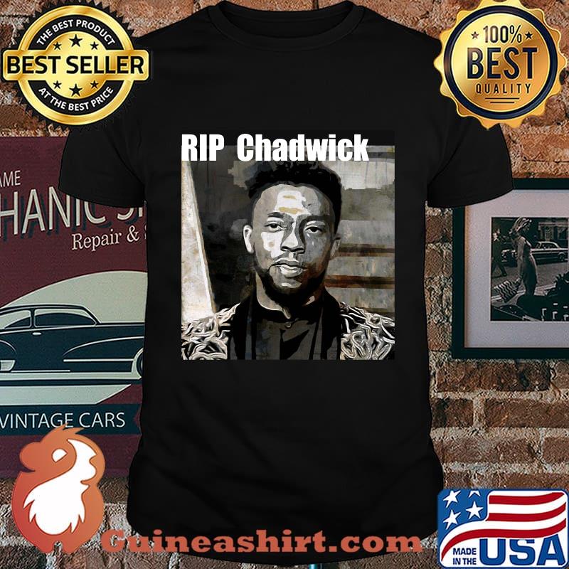 Rip chadwick boseman black panther actor art 2020 shirt
