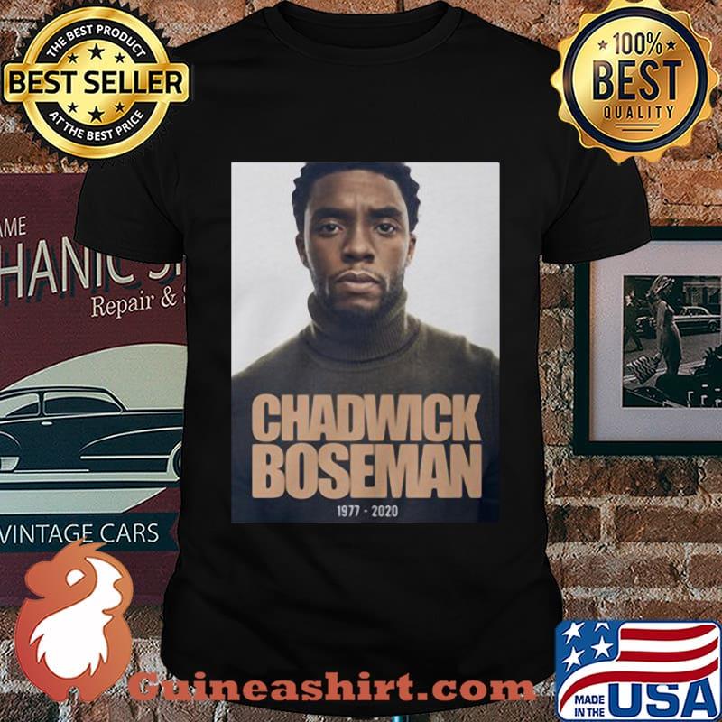 Rip chadwick boseman black panther wakanda forever 1977 2020 shirt