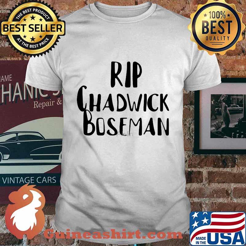 Rip chadwick Boseman cast 2020 shirt